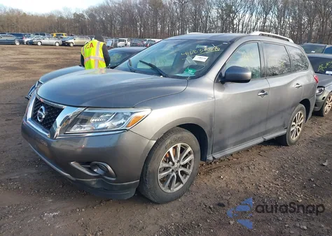 2016 Nissan Pathfinder Platinum/S/Sl/Sv from USA, damaged, VIN 5N1AR2MN2GC602415
